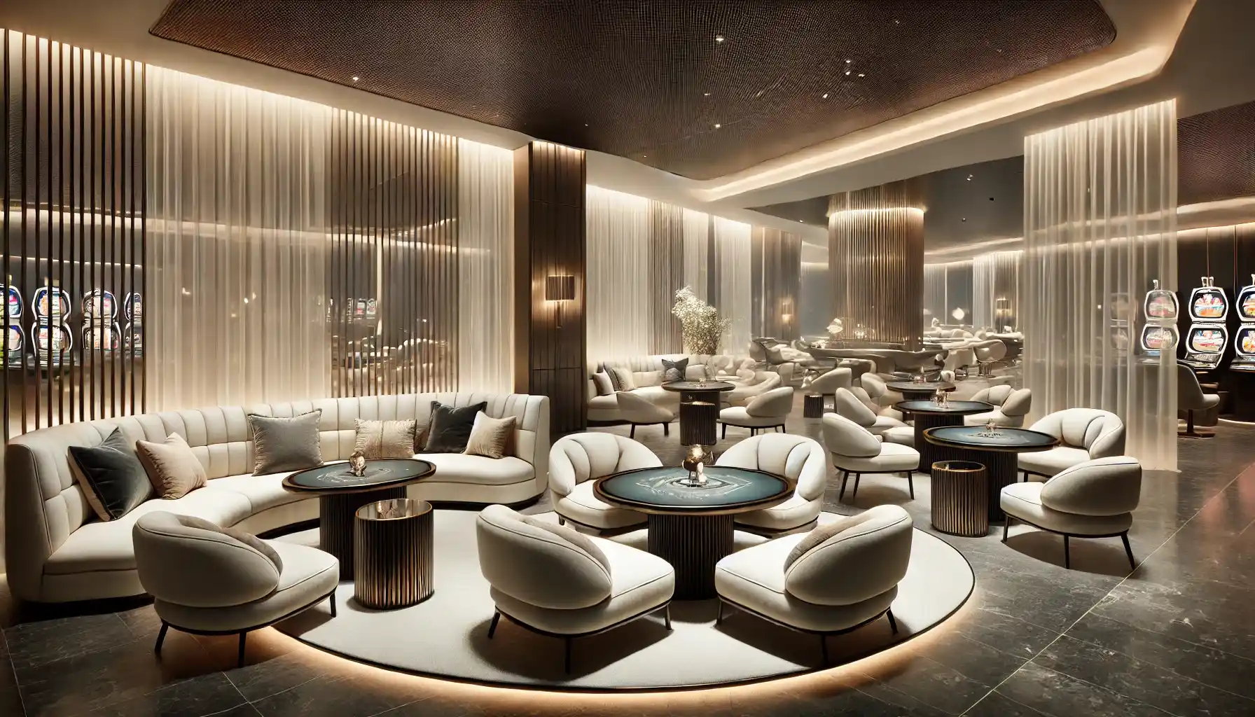 Private Casino Lounge Bild